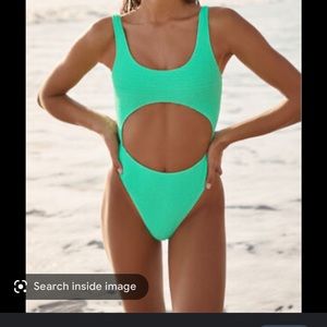Scrunch One Piece Bathing Suit